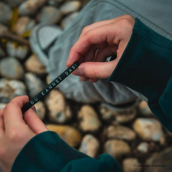 Silikon Armband Du kannst das!