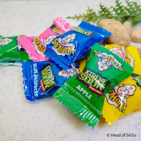 Skills bei Anspannung | Warheads Extrem Sour Candy