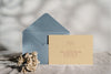 Wertgutschein Beige & Geschenk-Motiv Printversion