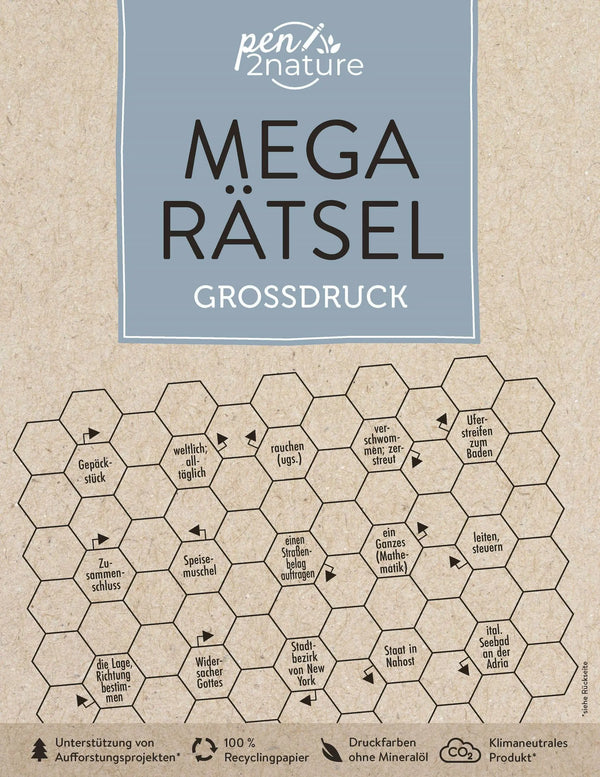 Mega-Rätsel Großdruck Head of Skills