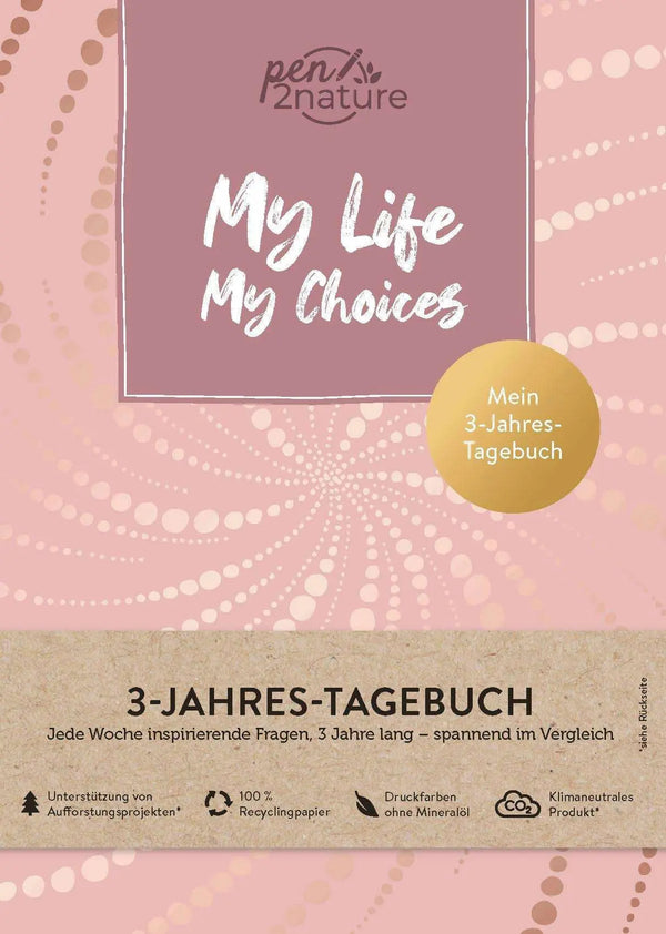 Bücher | My Life My Choices 3-Jahres-Tagebuch