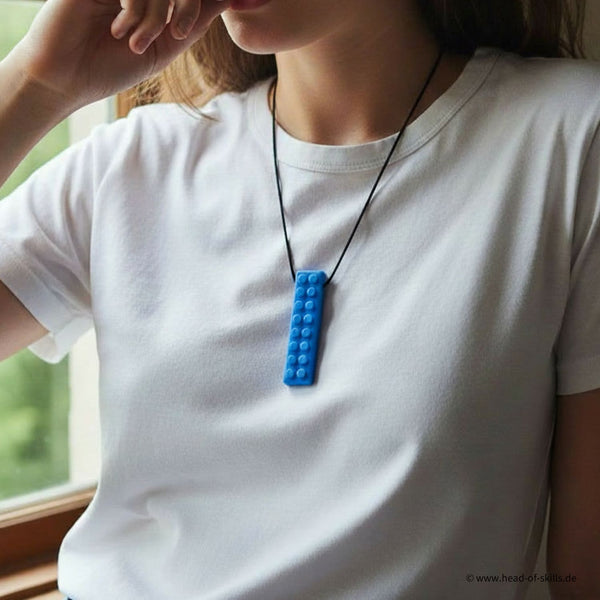 ARK® Kauhalskette Brick texturiert 