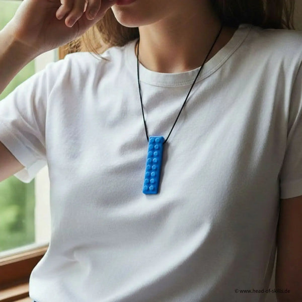 ARK® Kauhalskette Brick texturiert 