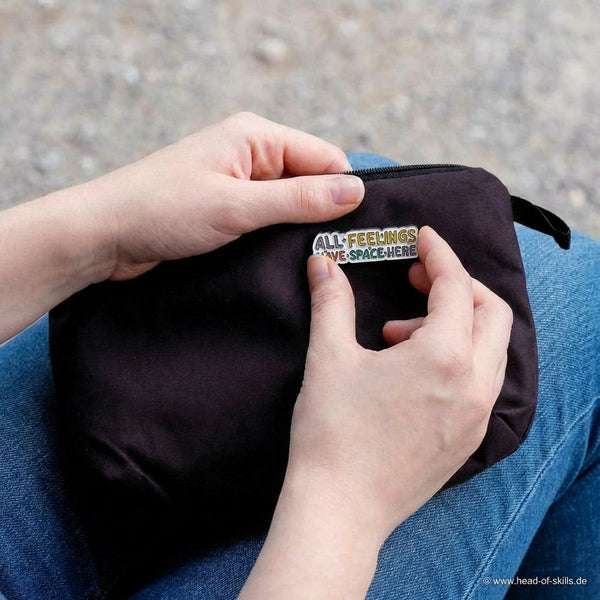 All feelings have space here Pin 