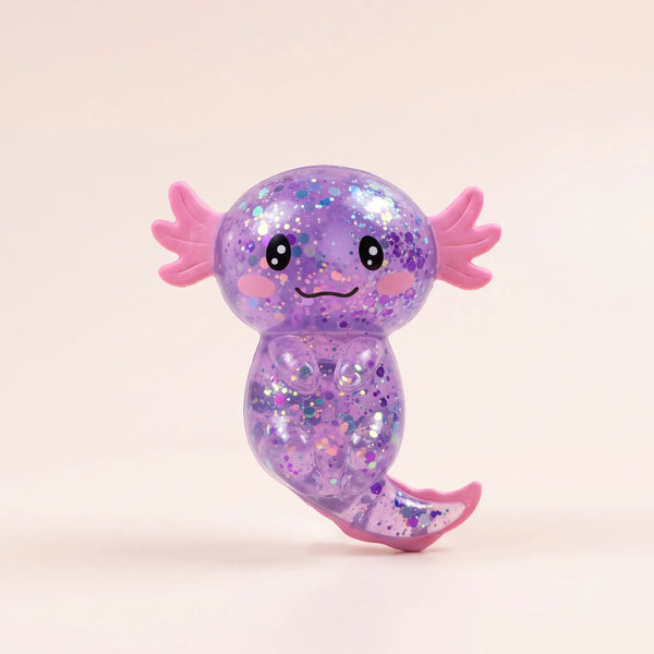 Axolotl Squishy Glitter
