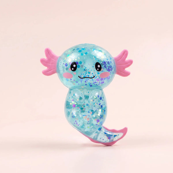 Axolotl Squishy Glitter