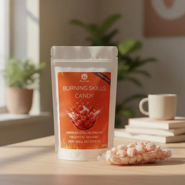 Burning Skills Candy Himbeer-Chili Bonbons 