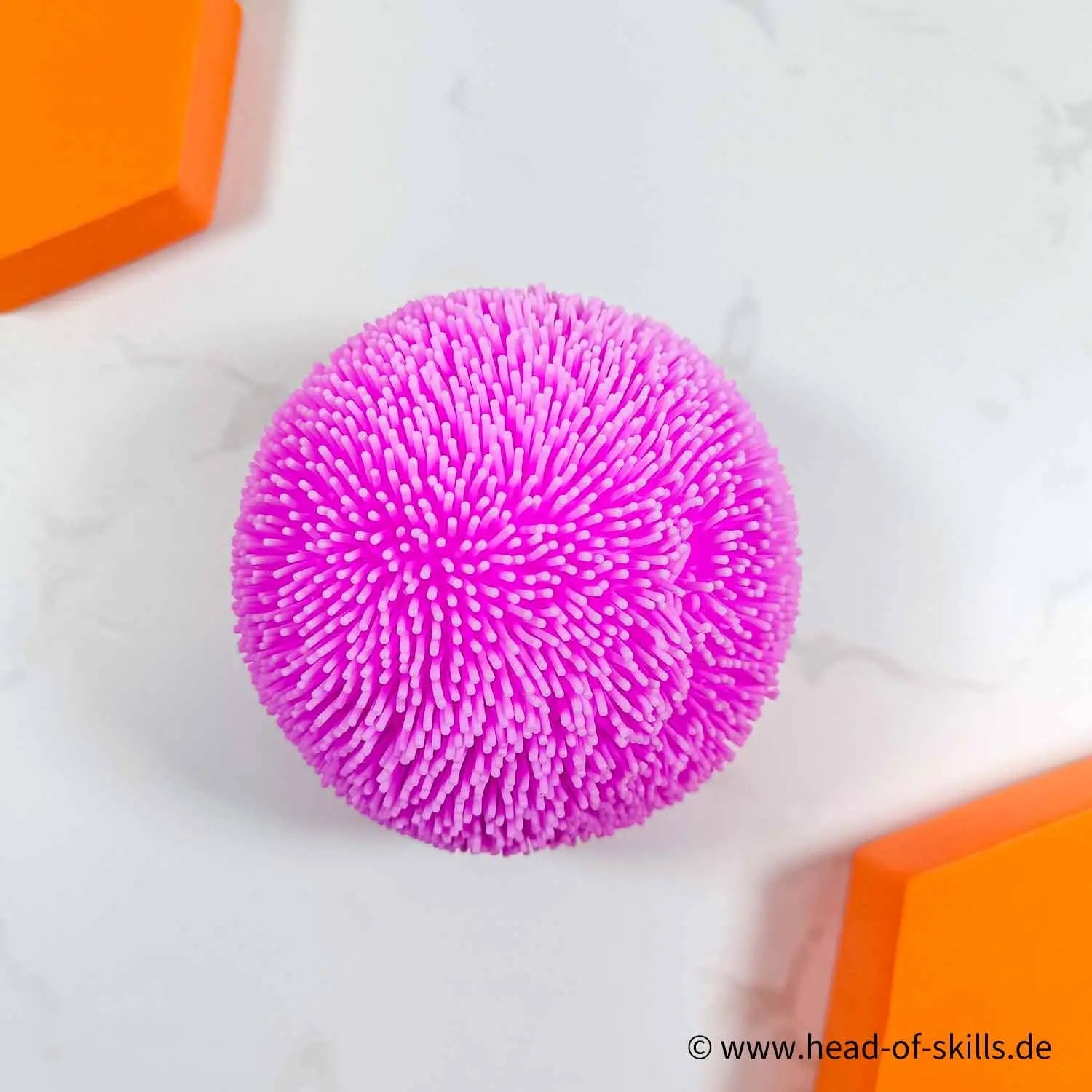 Fluffy Quetschball Pastell Head of Skills