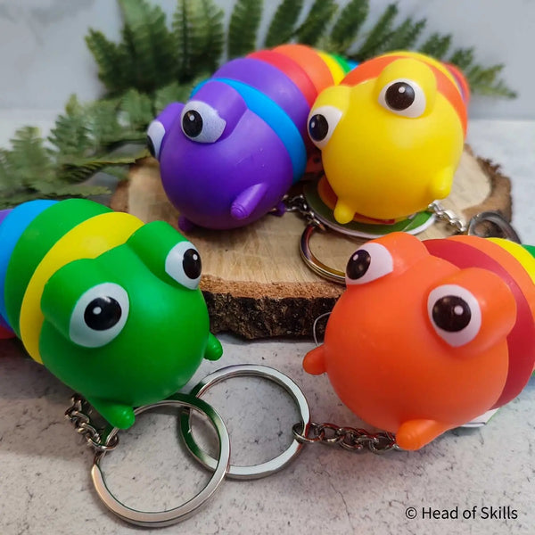 Mini Regenbogen-Raupe Head of Skills