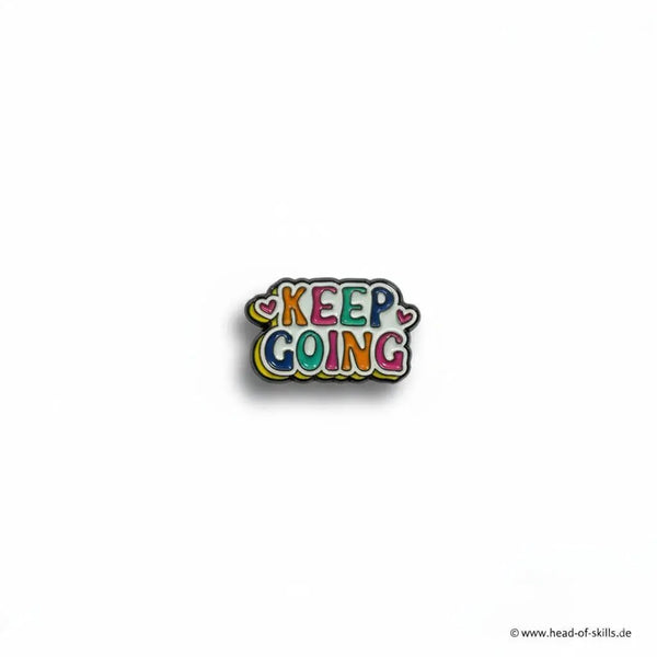 Keep Going Pin 
