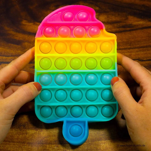 Fidget Bubble Pop Glow in the Dark Eis 