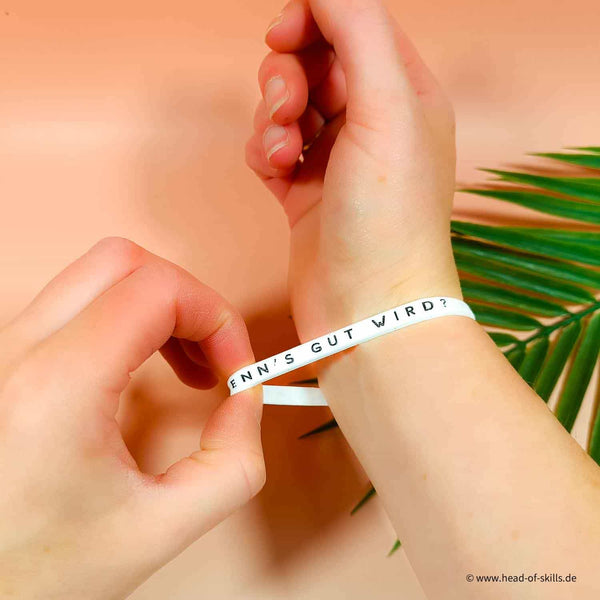 Silikon Armband Und was wenn's gut wird? 