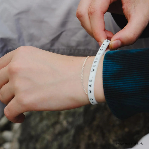 Silikon Armband Und was wenn's gut wird? 