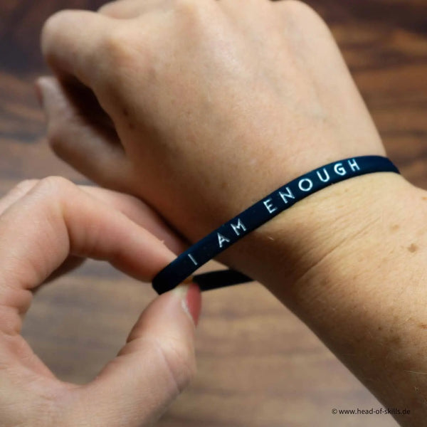 Silikon Armband "I am Enough" 