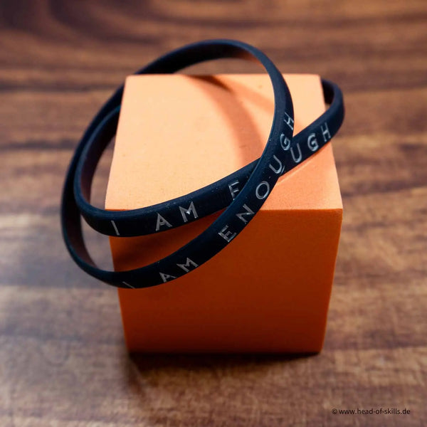 Silikon Armband "I am Enough" 