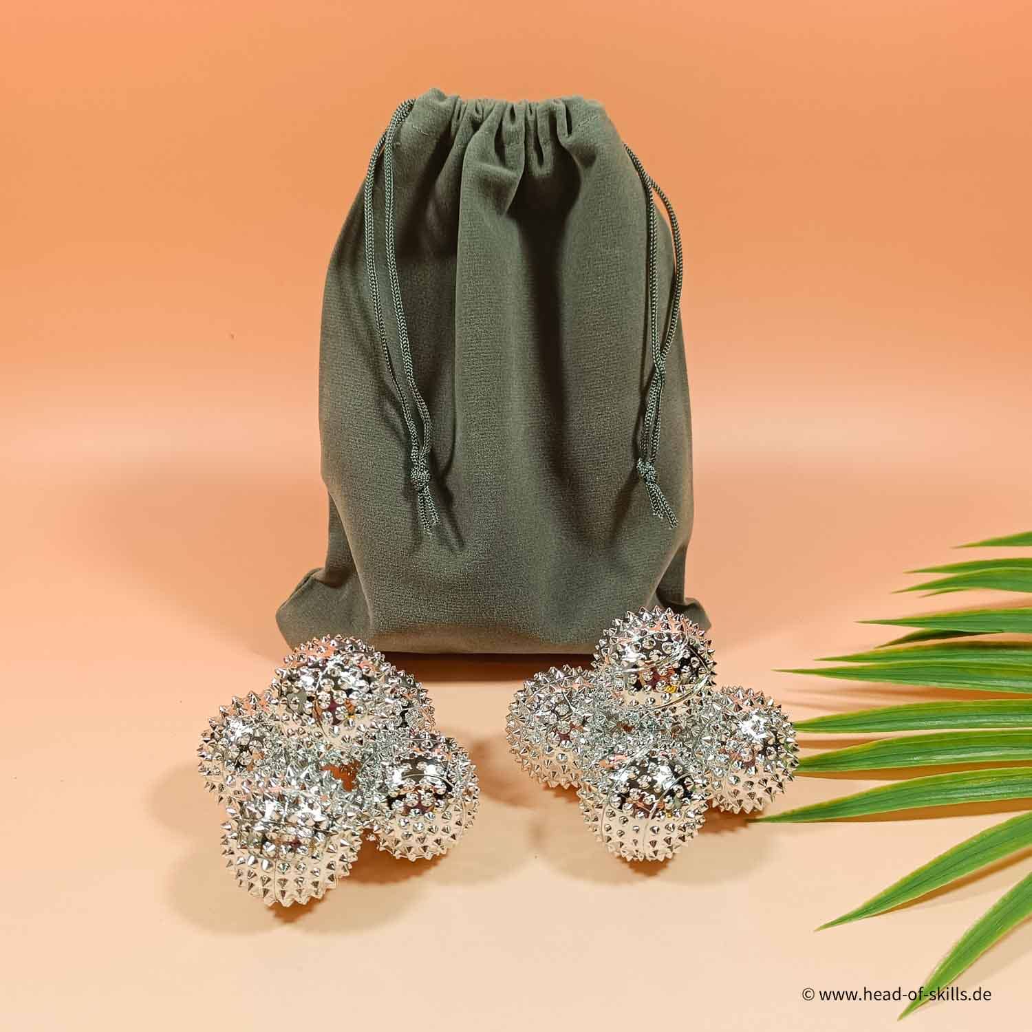 Igelball-Set S Silver