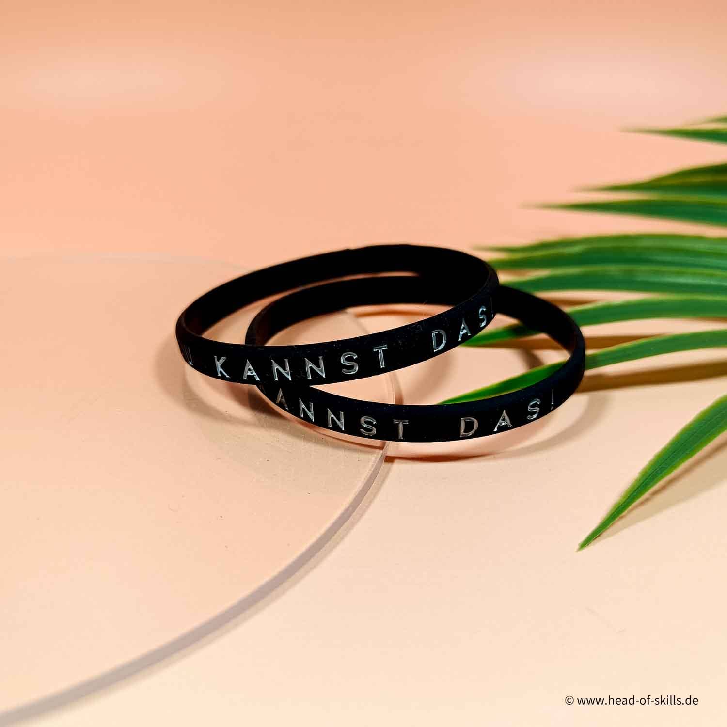 Silikon Armband Du kannst das!