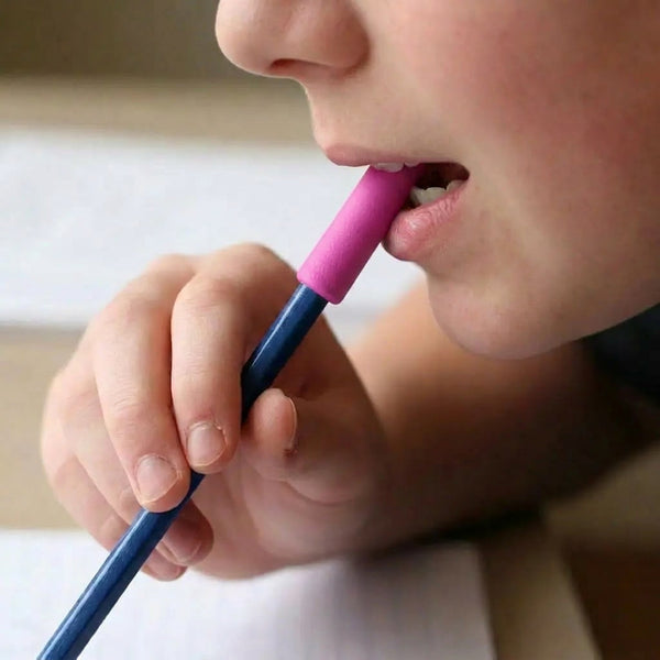 ARK® Beiß- und Kauaufsatz Rund für Stifte mittel pink