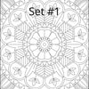 Mandala Bild zum Ausmalen als Achtsamkeits-Entspannung