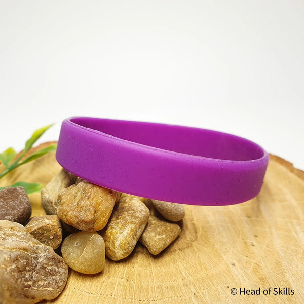 Skills bei Anspannung | Silikon Armband Wide