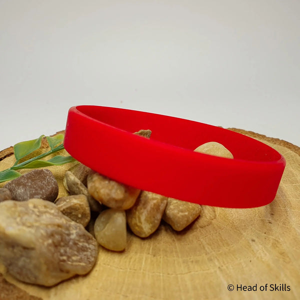 Skills bei Anspannung | Silikon Armband Wide