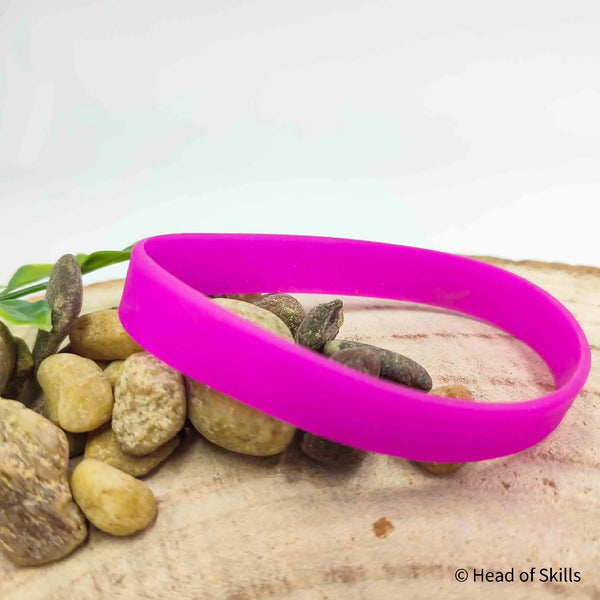 Skills bei Anspannung | Silikon Armband Wide