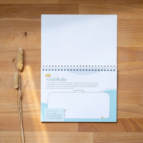 Selbstwert | Therapie-Planer + Stickerbogen "Gefühle"