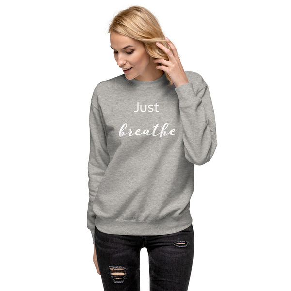 Pullover "Just Breathe"